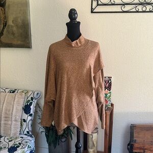 Nally and Millie | Cozy Brown Knit Sweater | small